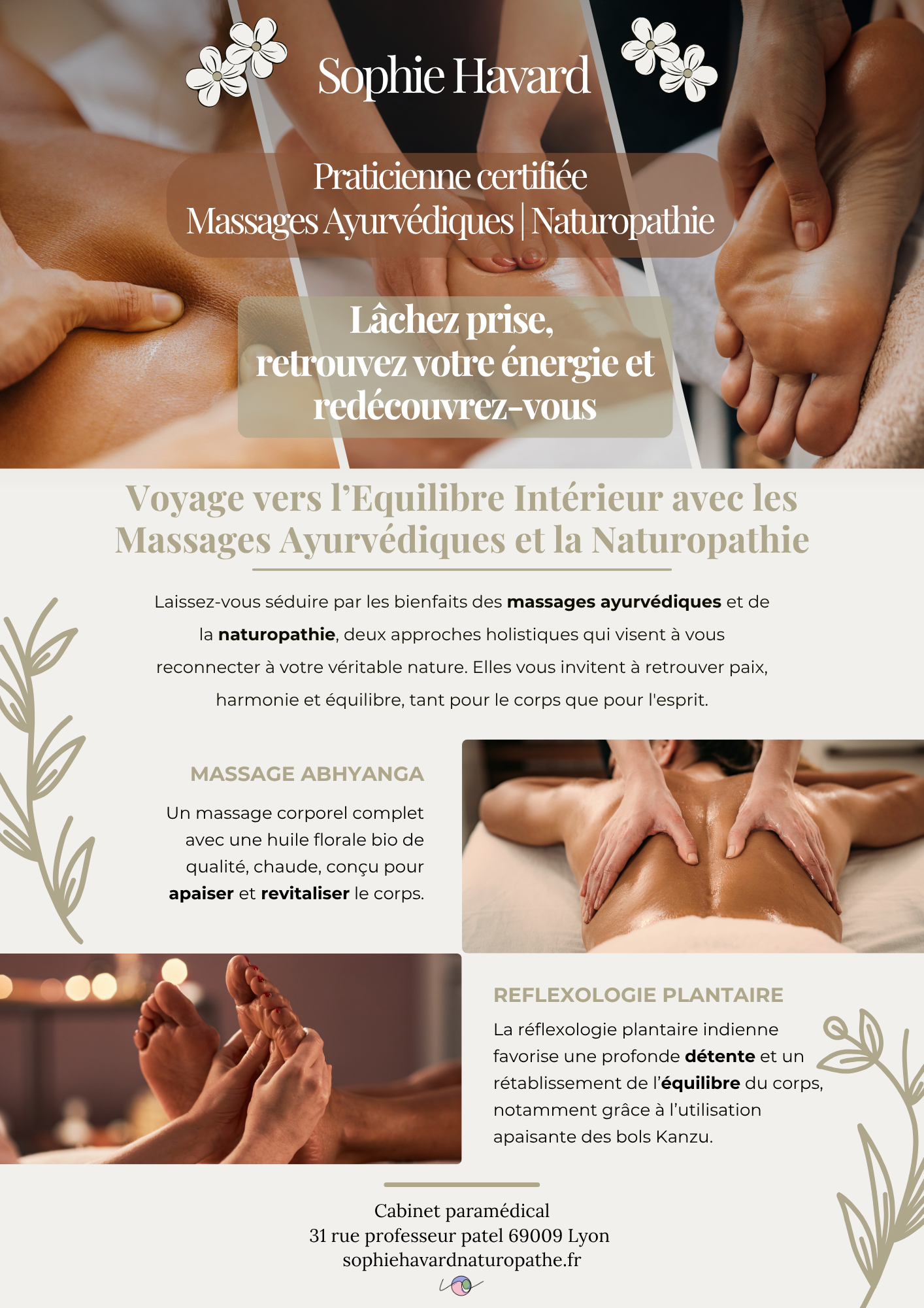 Massages Ayurvédiques et Naturopathie