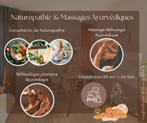 Lire la suite à propos de l’article Soins naturels | Naturopathie | Massages Ayurvédiques